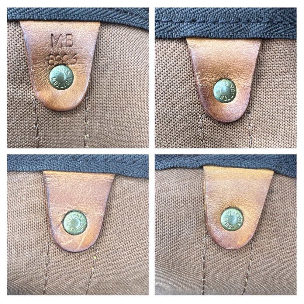 Vintage 1989 Louis Vuitton Keepall 50 with COA - Picture 10 of 17